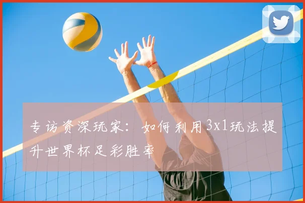 专访资深玩家：如何利用3x1玩法提升世界杯足彩胜率